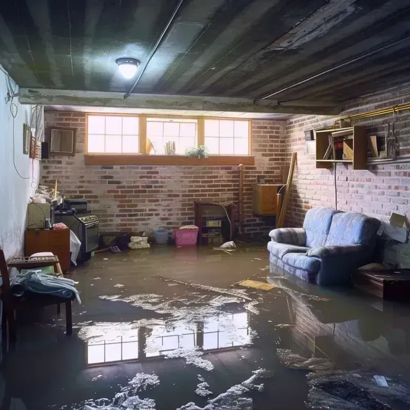 Flooded Basement Cleanup in Parker County, TX